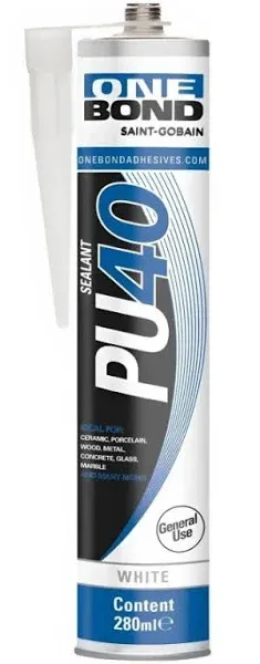 ONEBOND PU40 280 ML Beyaz Poliüretan Mastik